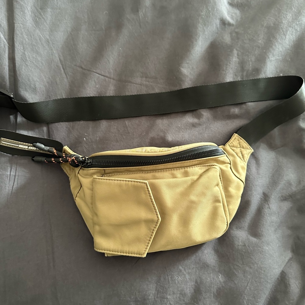 Khaki belt bag